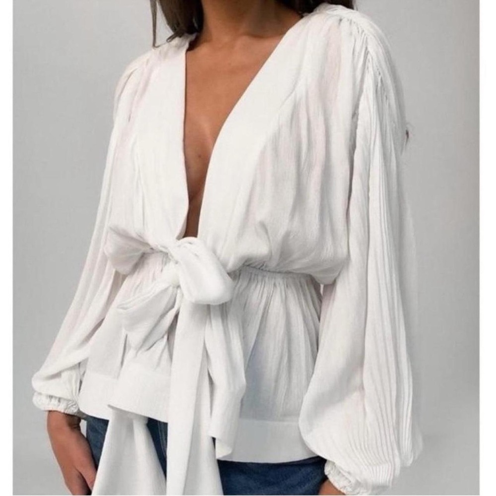Missguided Women's White Blouse